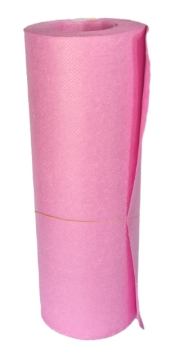 Schwammtuch-Rolle N250 trocken 1260mm x 50 lfm pink