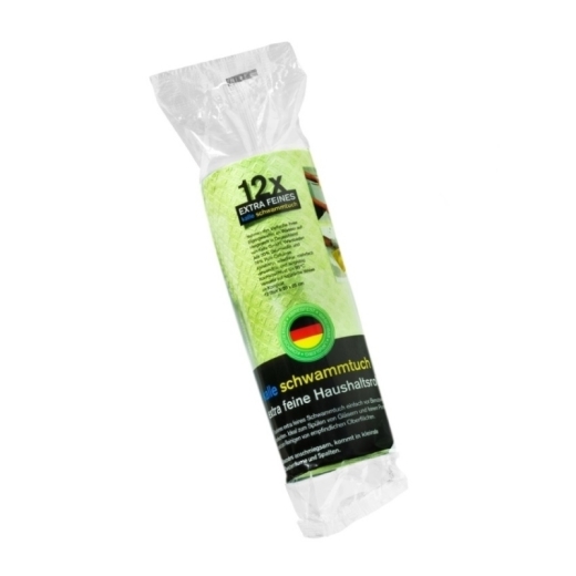 Sponge Cloth Household Roll 1x Roll (Apple green) Type2